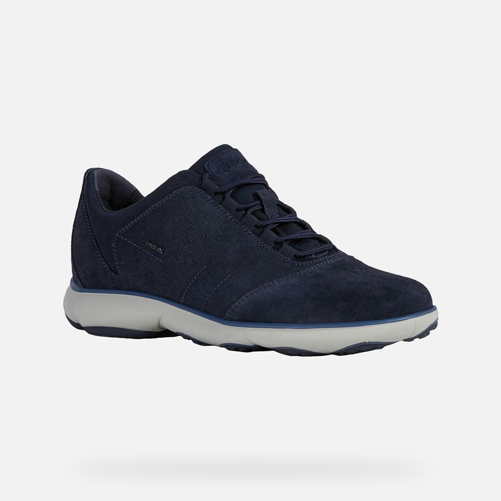 Geox Sneakers Navy Nebula - Geox Mens Shoes - FLICUT371